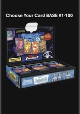 Topps Finest Choose Your Character BASE #1-100! 2026 FANTASTIC FOUR MARVEL