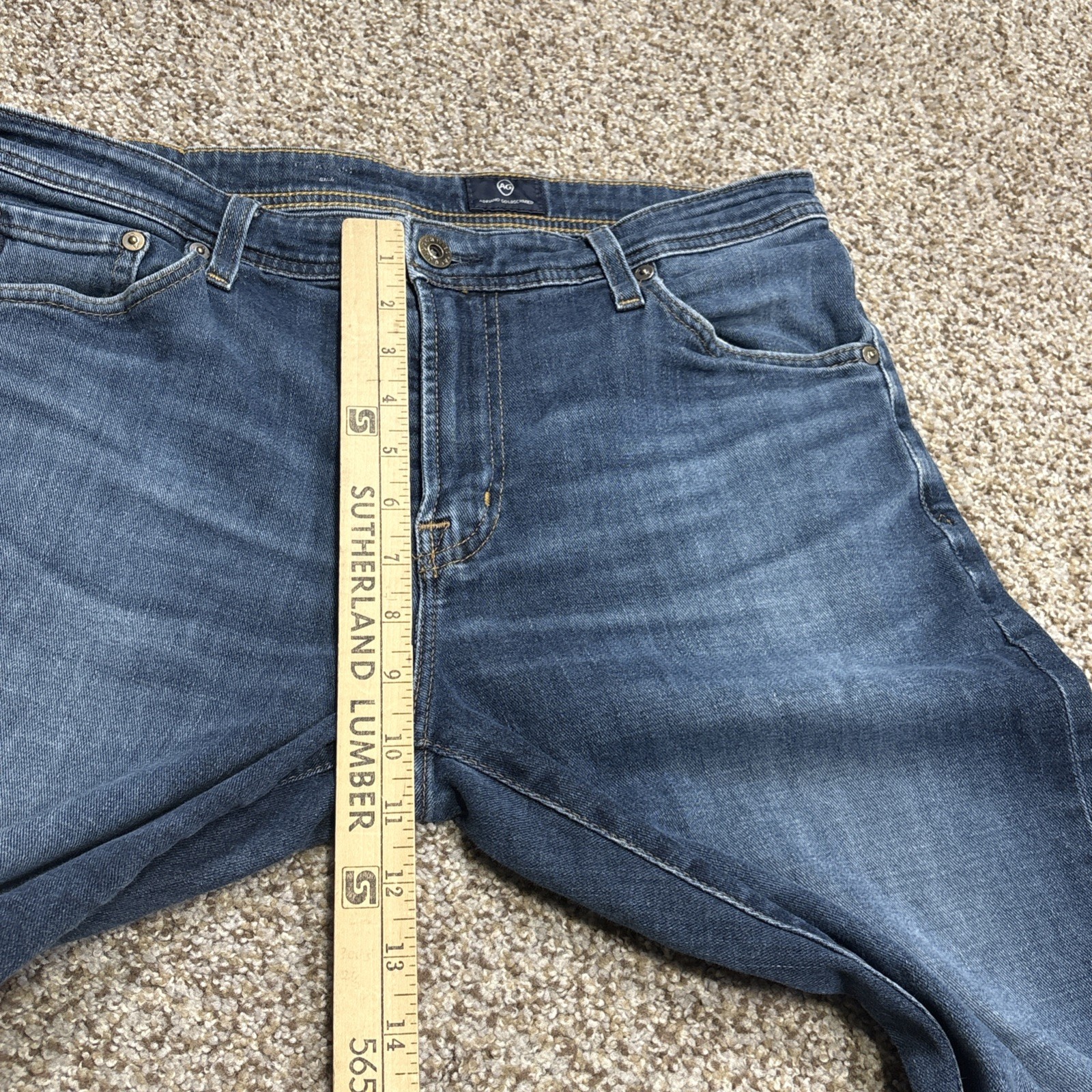 AG Adriano Goldschmied Jeans Blue Men's 32 X 32 These Measure 32 X 32 thumbnail 9