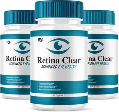 #ad 3 Pack Retina Clear Advanced Eye Health Supplement Retina Clear Max Strength $78.04