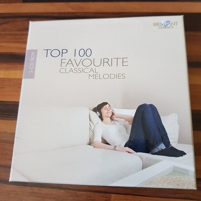 VARIOUS top 100 favourite classical melodies EX (5CD, Klassik)