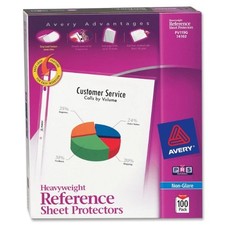 Avery Top Loading Sheet Protector - 10 Sheet Capacity - Letter 8.50" X 11" -