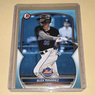 2023 Bowman Draft - Alex Ramirez #BD-17 Sky Blue /499 (RC)