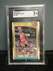 Michael Jordan 1988-89 Fleer 2nd Year All-Star Card Chicago Bulls #120 SGC 7