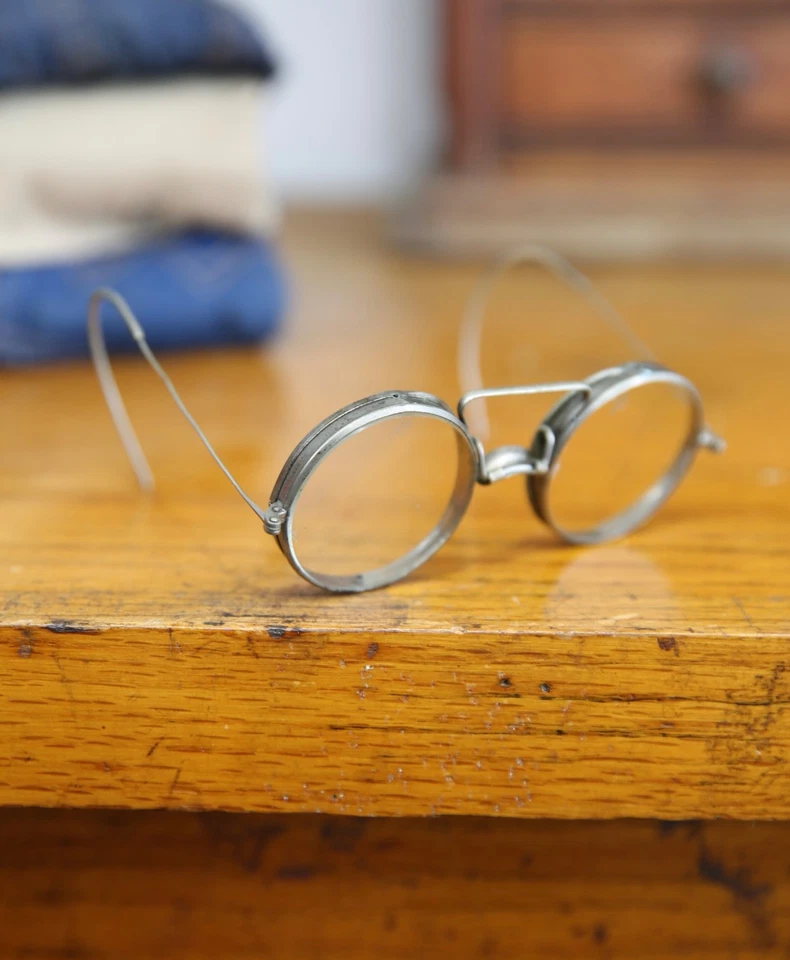 Gafas de seguridad vintage gafas de motocicleta Steampunk militares lentes de vidrio antiguas Foto 3 de 4