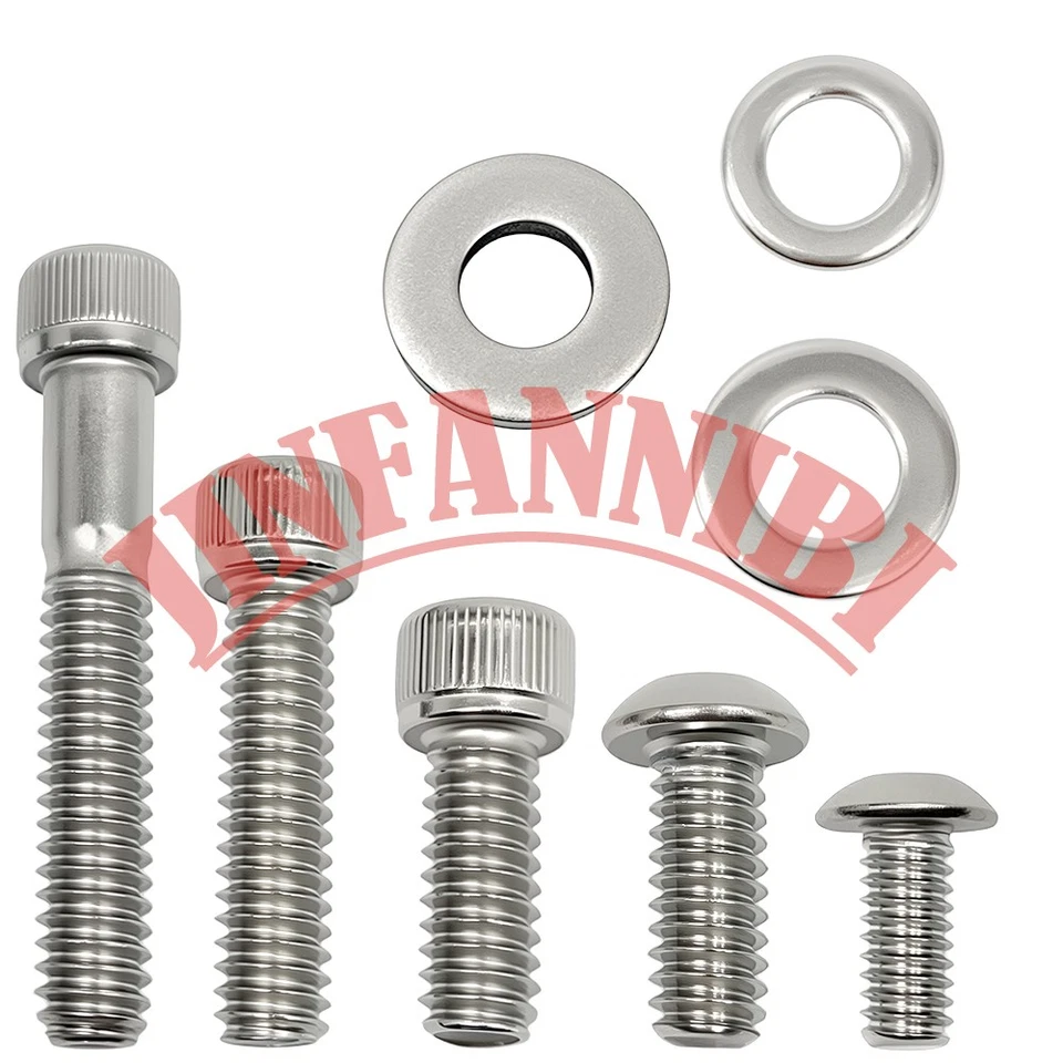 Engine Bolt Screw Stainless Kit Set For Harley Road Glide Street Glide 2007-2016 - Image 3 of 4