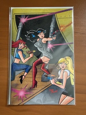 Archie Betty Veronica Space Adventures Exclusive LEATHERED Vanguard #2 Homage