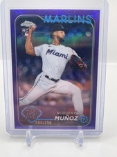 2024 Topps Chrome Update Series - Roddery Munoz #USC164 Purple Refractor /250...