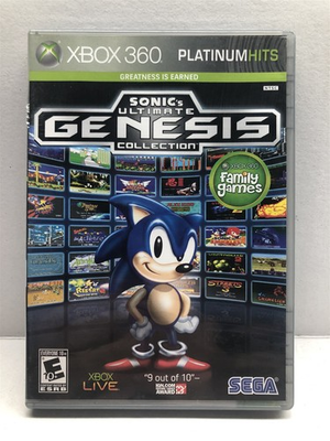 #ad #ad Sonic#x27;s Ultimate Genesis Collection Xbox 360 2009 Complete Tested Working $14.39