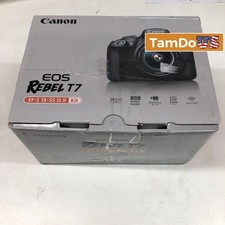 Canon Rebel T7 DSLR 24MP WiFi Camera EF-S 18-55mm IS II Lens Kit