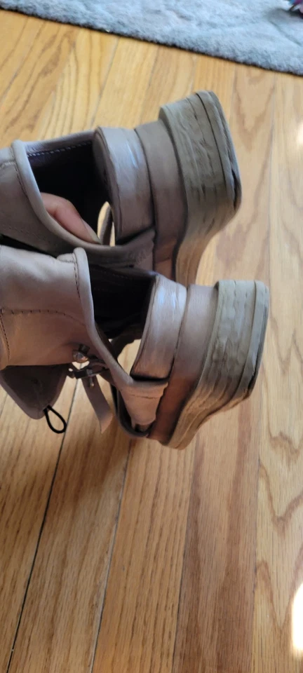 Sandalias de cuero tostado 37EU para mujer A.S.98 Airstep LAGOS 6,5-7 EE. UU. Usar cuero Foto 4 de 4