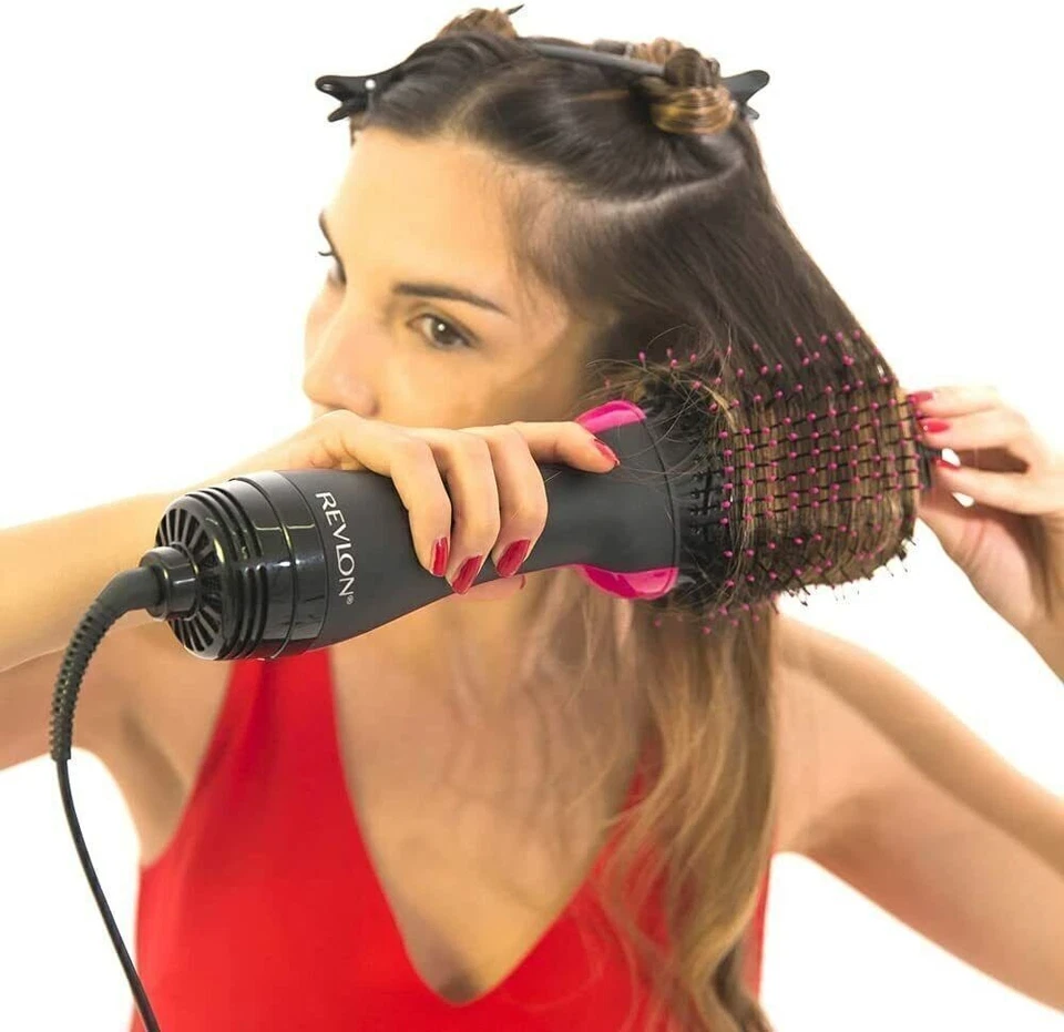 REVLON One-Step Volumizer Enhanced 1.0 Secador de Pelo y Cepillo de Aire Caliente Nuevo En Caja Foto 2 de 4