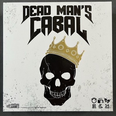 Dead Man's Cabal Boardgame + Undeading Promo Cards; Pandasaurus Games; Played 2x