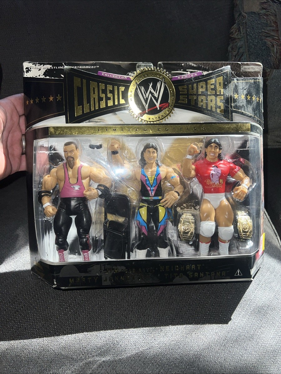 WWF Classic Superstars JIM the Anvil NEIDHART MARTY JANNETTY TITO