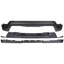 For 2022-2025 Chevy Silverado 1500 Front Bumper Cover Assembly Black W/O Sensor
