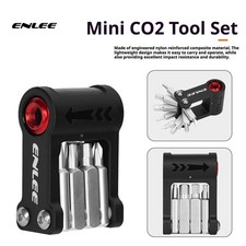 ENLEE Bicycle Repair Tool Kit Multi-Function Tool Set Bike Wrench CO2 Inflator