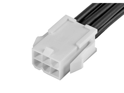 OEM New Molex 2153282063 Mini-Fit Jr 6-Pos 600mm Gold Pin to Cable Qty 5