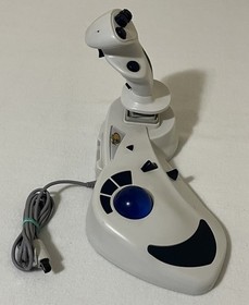 Sega Dreamcast Madcatz Panther DC Flight Stick Trackball Controller TESTED