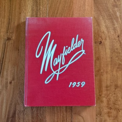 1959 Mayfield High School Yearbook OH Signed Annual Ephemera