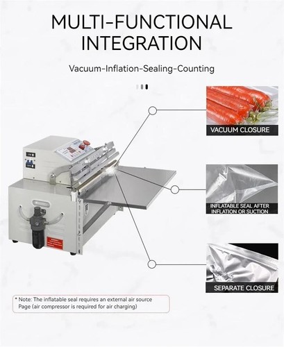 External Vacuum Machine Packing Machine Nitrogen Packing Machine Baler - Picture 7 of 10