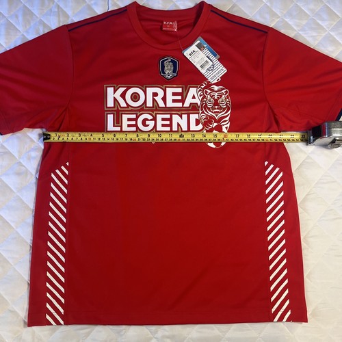 KFA Korea Football Association Soccer Jersey Korea Legend Mens Large (105) NWT - Picture 9 of 14