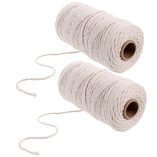 2 Rolls Butchers Twine Safe Cotton Cooking Twine Tying Meat Sausage Cotton