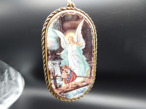 Vtg Bradford Exchange Someone to Watch Over Me Porcelain Ornament 1996 #A2651 - Picture 1 of 6
