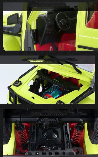 4WD MN86S G-Wagon Mercedes G500 1/12 Crawler Off Road Truck RTR RC w/Lights Gray - Picture 8 of 9