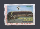 DJIBOUTI 2010 Scott 852 Michel 814 SOCCER WORLD CUP FOOTBALL CAMEL CAMELS MNH