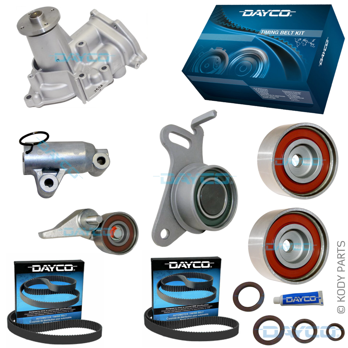 TIMING BELT KIT WATER PUMP for Mitsubishi Triton Turbo