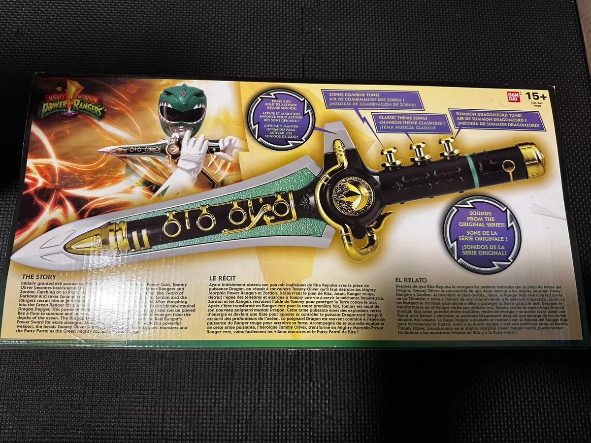 Bandai power rangers legacy dragon cheap dagger