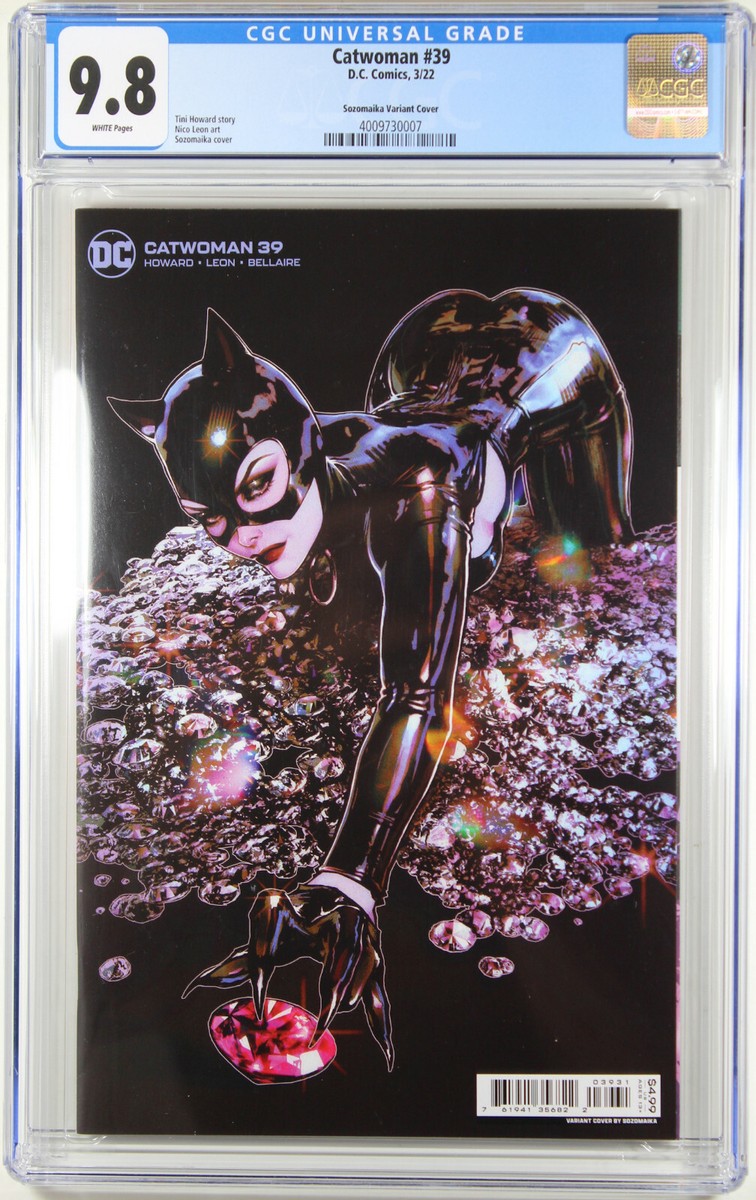 CATWOMAN #39 (SOZOMAIKA 1:25 RATIO VARIANT) COMIC BOOK ~ CGC 9.8