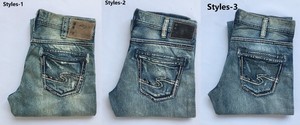 New-Silver-Jeans-Men-039-s-ZAC-Mid-Rise-Straight-Leg-80521B