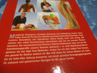 Prof. Dr. D. Grönemeyer , Mein Rückenbuch , Das sanfte Programm , R 11 , 1512