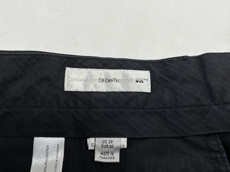 Mens CB Drytech Black Dress Shorts Size 34W EUC - Image 2 of 4