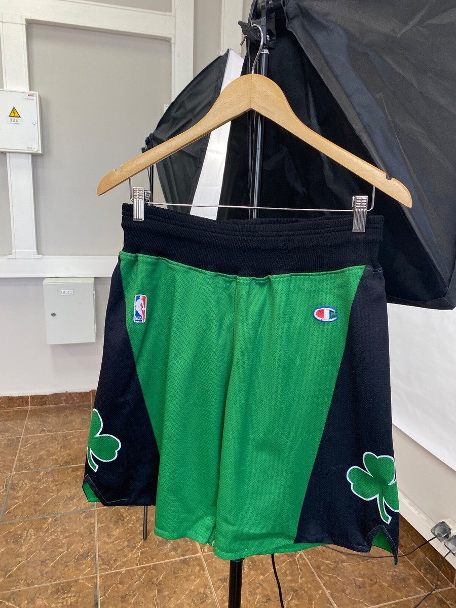 Vintage 90s Champion Boston Celtics NBA Shorts Rare Retro