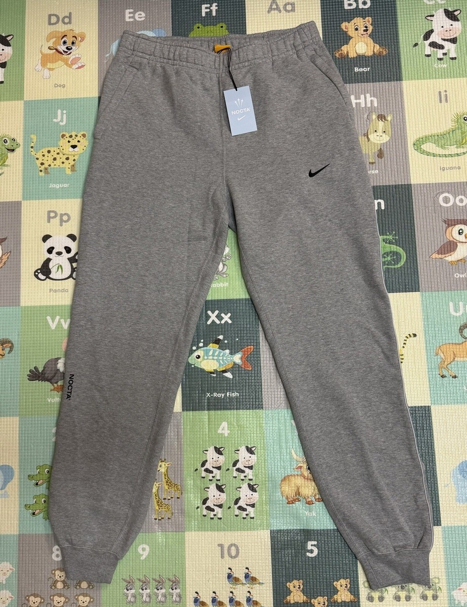 Nike x NOCTA Fleece CS Sweatpants Mens Sz XL Dark Grey