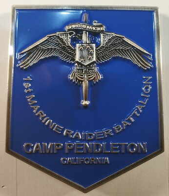 #ad 1st Marine Raider Battalion Marine Corps Camp Pendleton Challenge Coin 2quot; 160 $14.99