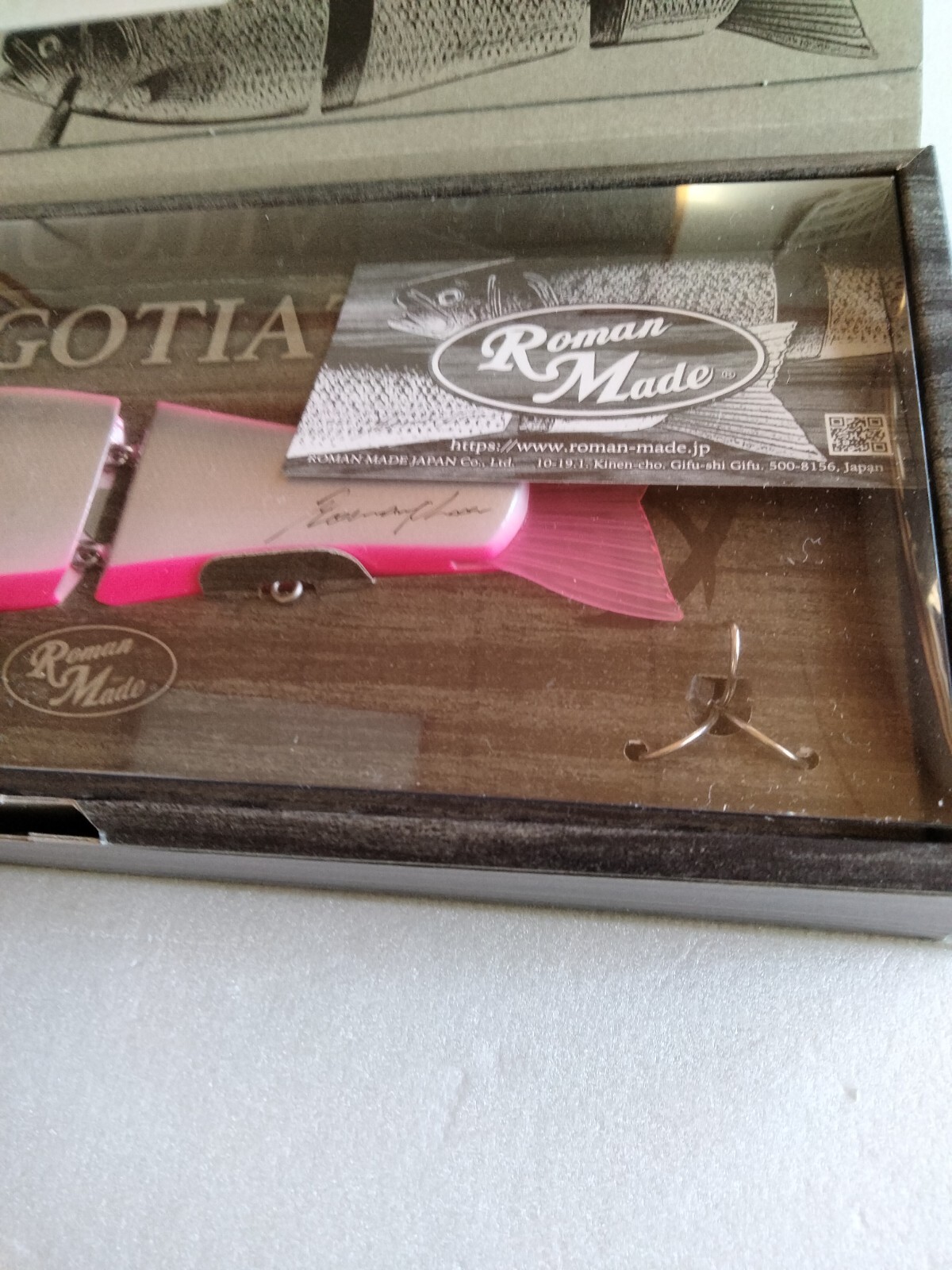 2 Lot LIMITED Roman Made Negotiator JDM Japan Glide wood swimbait rare lure NIP - Image 8