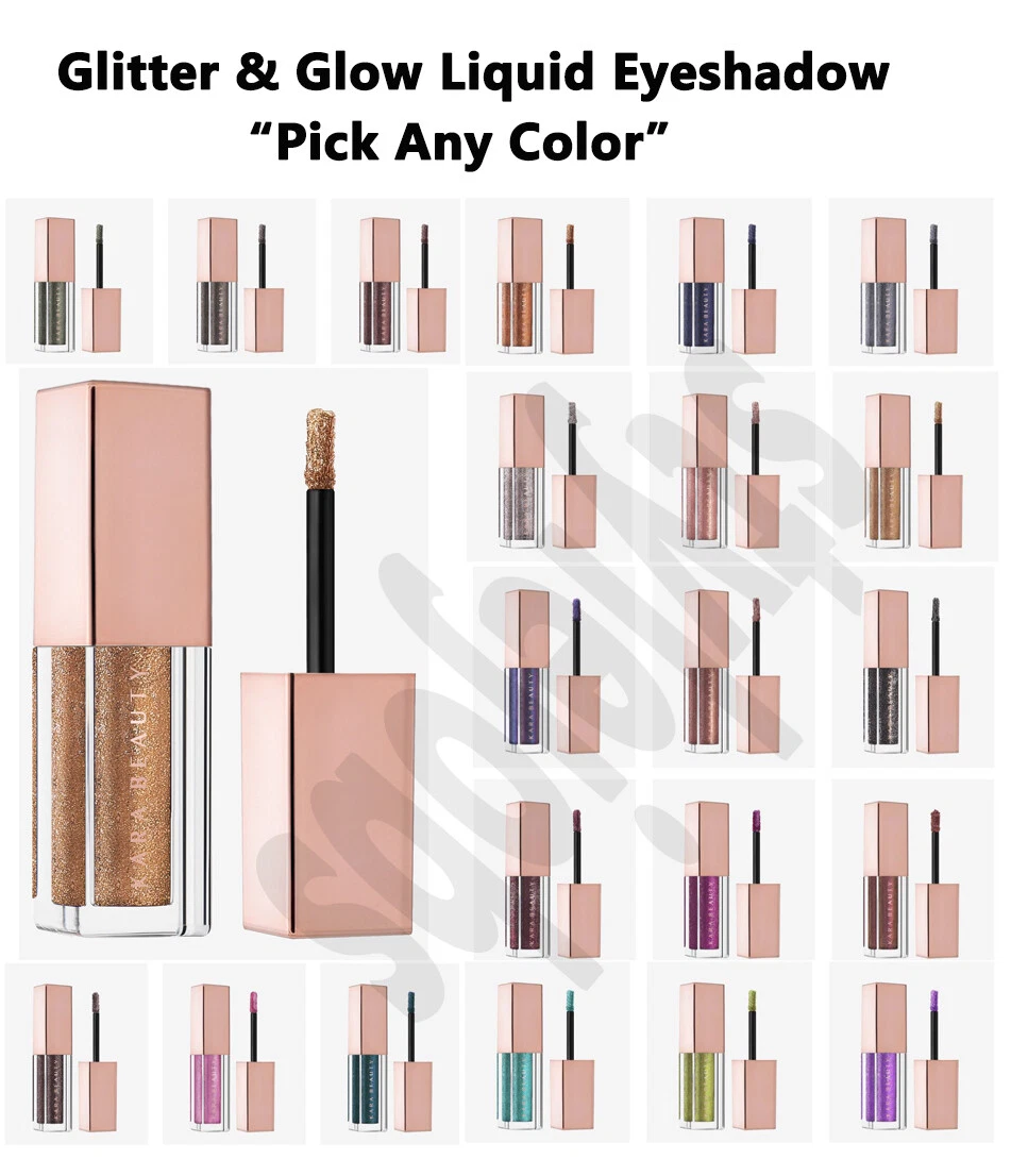 KARA Glitter Glow Shimmer Metallic Liquid Eyeshadow Eye Shadow Pick Any  Color | eBay
