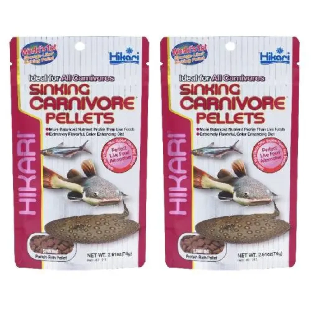 Carnivore hotsell sinking pellets