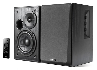 Edifier R1580MB Active 2.0 Speaker System with Dual Microphone Bluetooth AUX