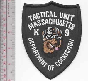 department canine unit massachusetts police officer corrections tactical