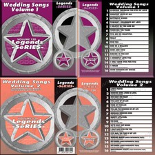 LEGENDS KARAOKE CD G-130 134 Wedding Songs,Ave Maria,Daddy's Little Girl,Truly 