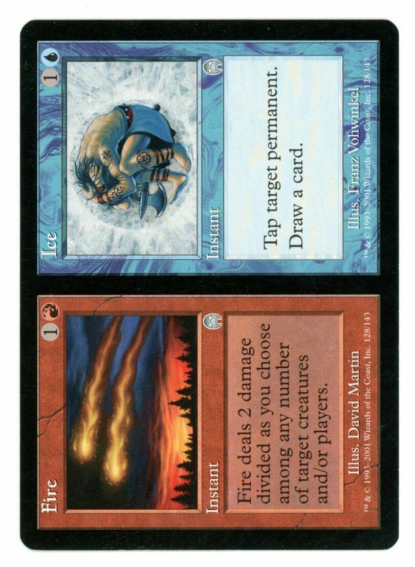 Fire/Ice  Apocalypse MtG NM