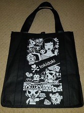 SDCC 2016 Comic Con Tokidoki Reusable tote bag in Black and White New