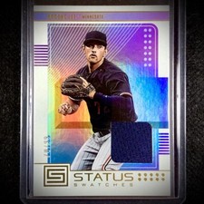 2023 Panini Chronicles MLB Brooks Lee Rookie Status Swatches Gold Patch /99 SP
