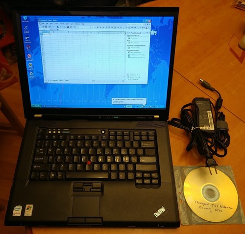 Lenovo Thinkpad T61 Intel Core 2 Duo 15 