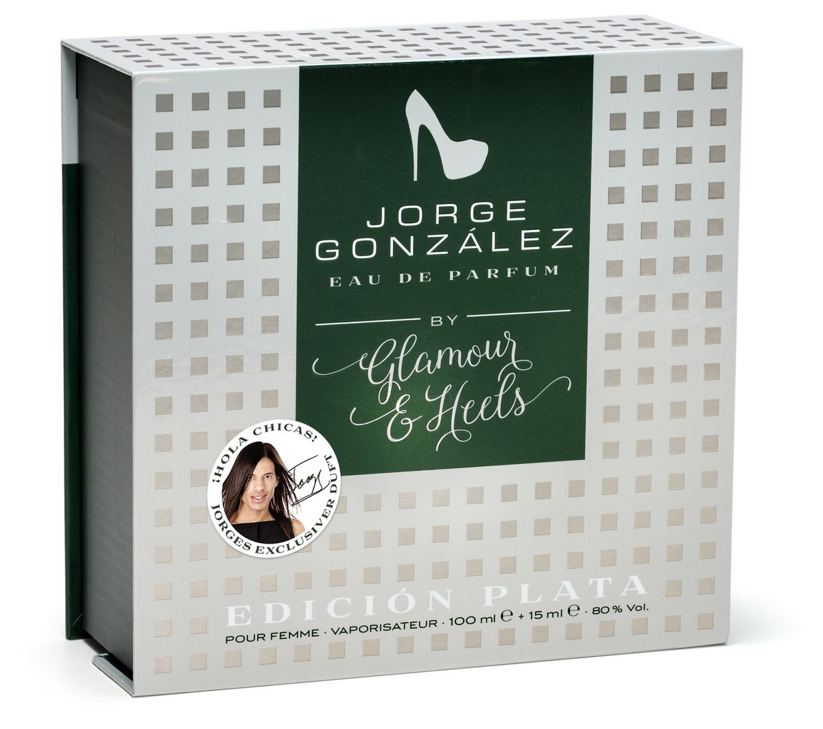 JORGE GONZÁLEZ by GLAMOUR HEELS – EDICIÓN PLATA Set, Damenduft