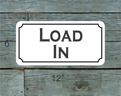 LOAD IN Metal Sign 4 Nautical BAR Shop Sail Fishing Boat Dock Yacht Ship Marina