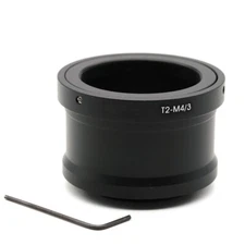 T/T2 Mount Lens Adapter Ring for Micro 4/3 Olympus PEN E-PL9 E-PL8 PL-7 Camera
